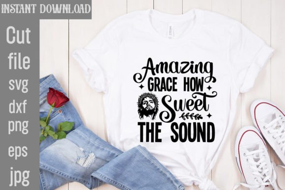 Amazing Grace SVG: Perfect for T-Shirt Designs & Graphics