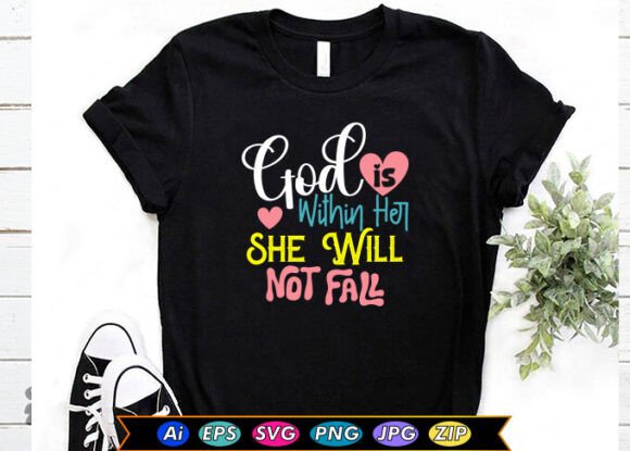 Christian Quotes T-shirt Designs for Creative Crafts