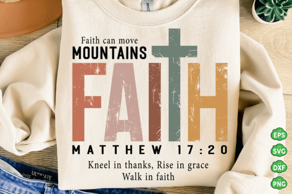 Exploring Faith SVG PNG for T-Shirt Designs and Graphics