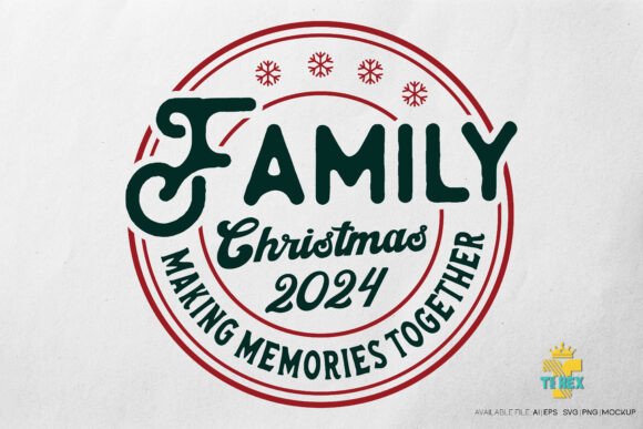 Family Christmas 2024 T-shirt Design: A Must-Have for Handmade Sellers