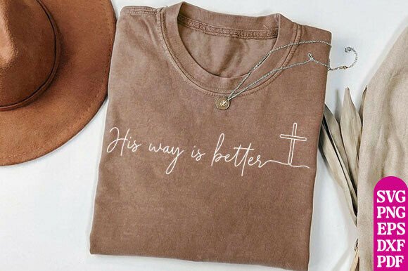 His Way is Better: A Minimalist Christian Design