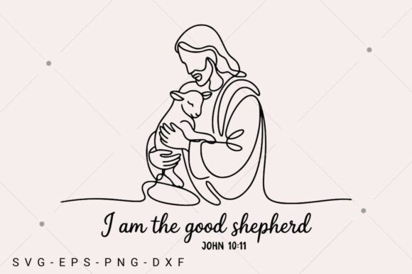 Review: I Am the Good Shepherd SVG for T-Shirt Designs